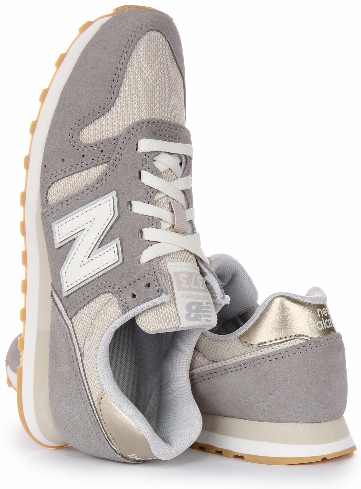 New Balance WL 373PH2 In Grey White For Women Shoes New Balance