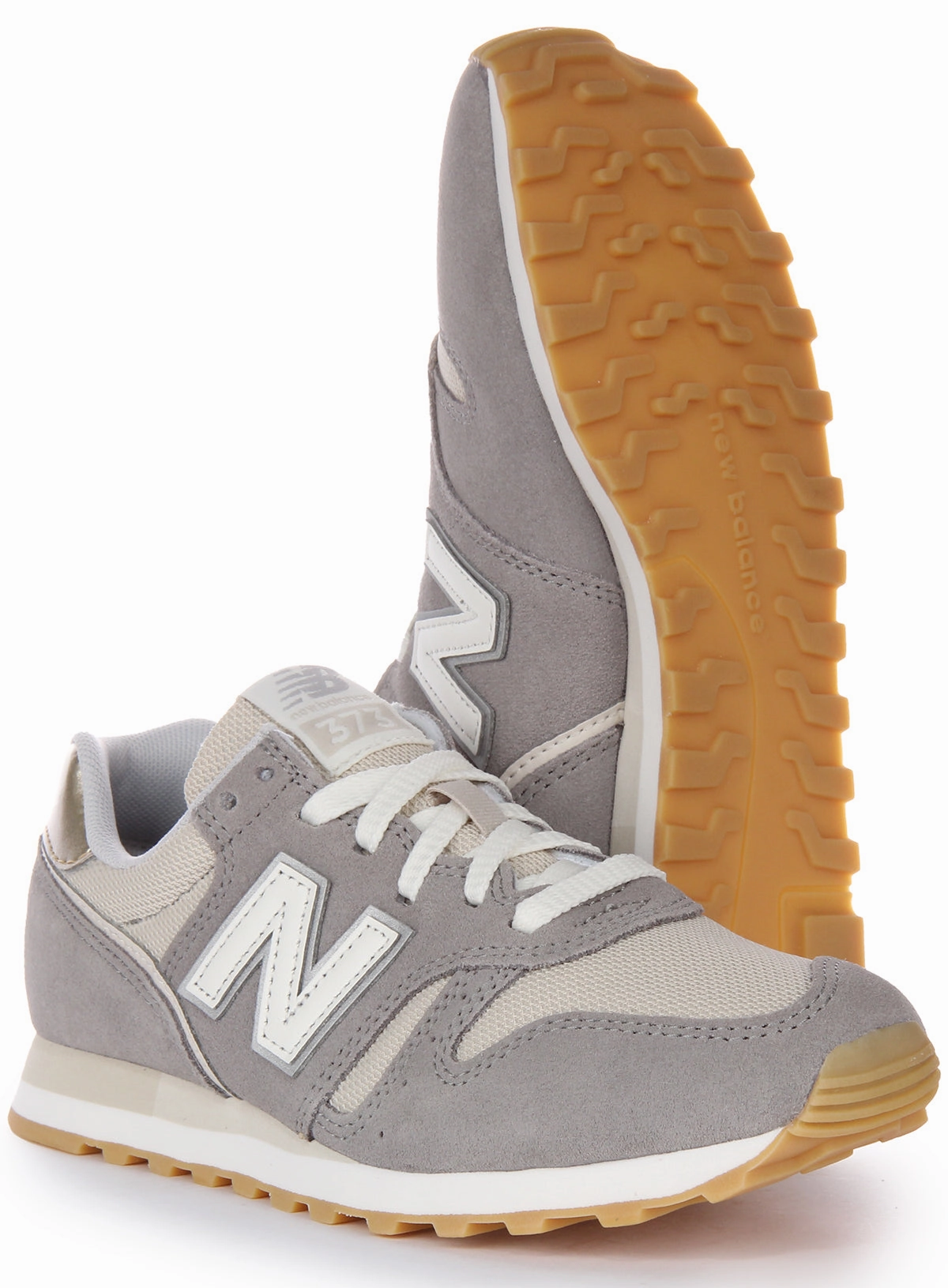 New Balance WL 373PH2 In Grey White For Women Shoes New Balance