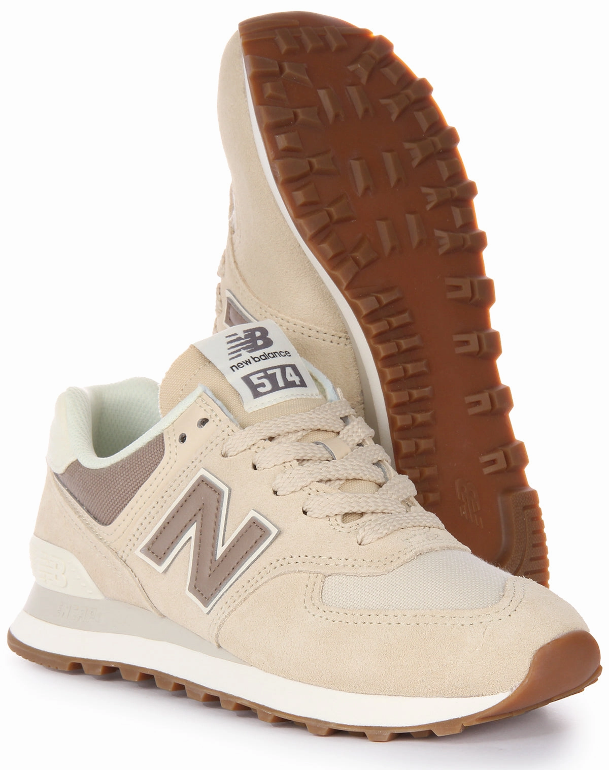 New Balance WL 574 NS2 In Beige For Women Shoes New Balance