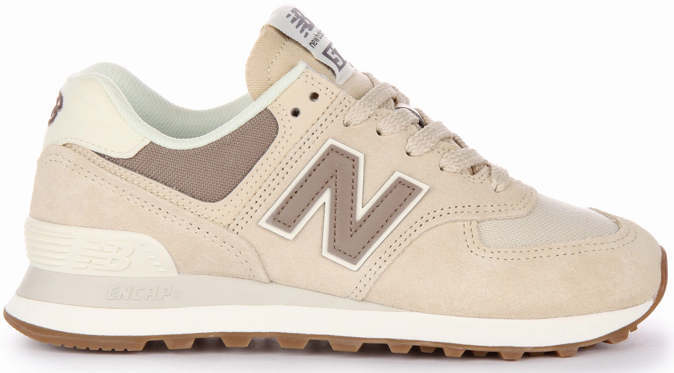 New Balance WL 574 NS2 In Beige For Women Shoes New Balance