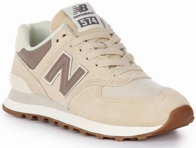 New Balance WL 574 NS2 In Beige For Women Shoes New Balance