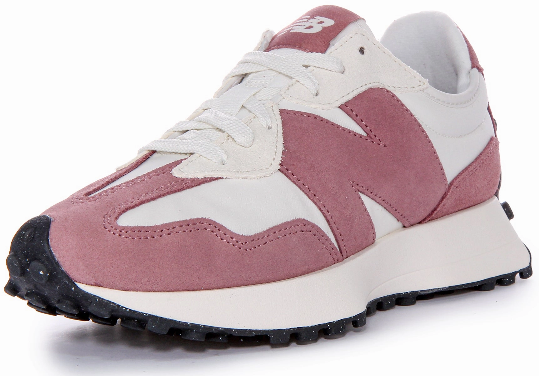 New Balance WS 327 MB In White Purple For Women Shoes New Balance