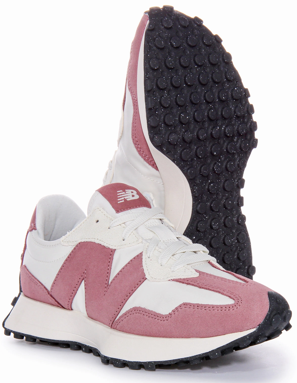 New Balance WS 327 MB In White Purple For Women Shoes New Balance