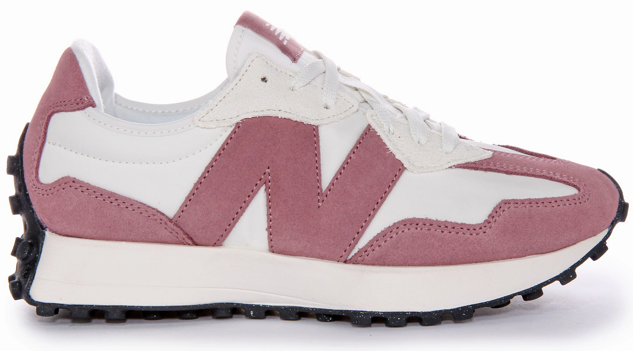 New Balance WS 327 MB In White Purple For Women Shoes New Balance
