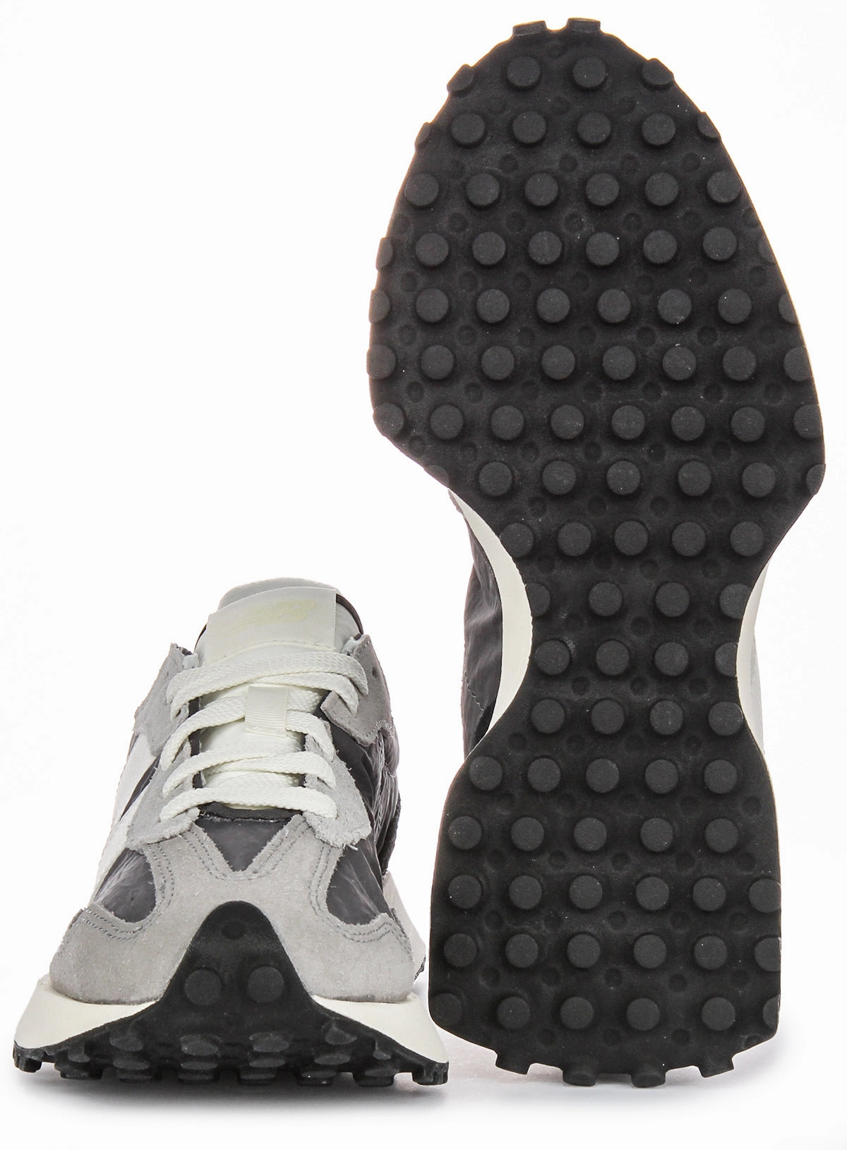 New Balance WS 327Pl In Black Grey Shoes New Balance