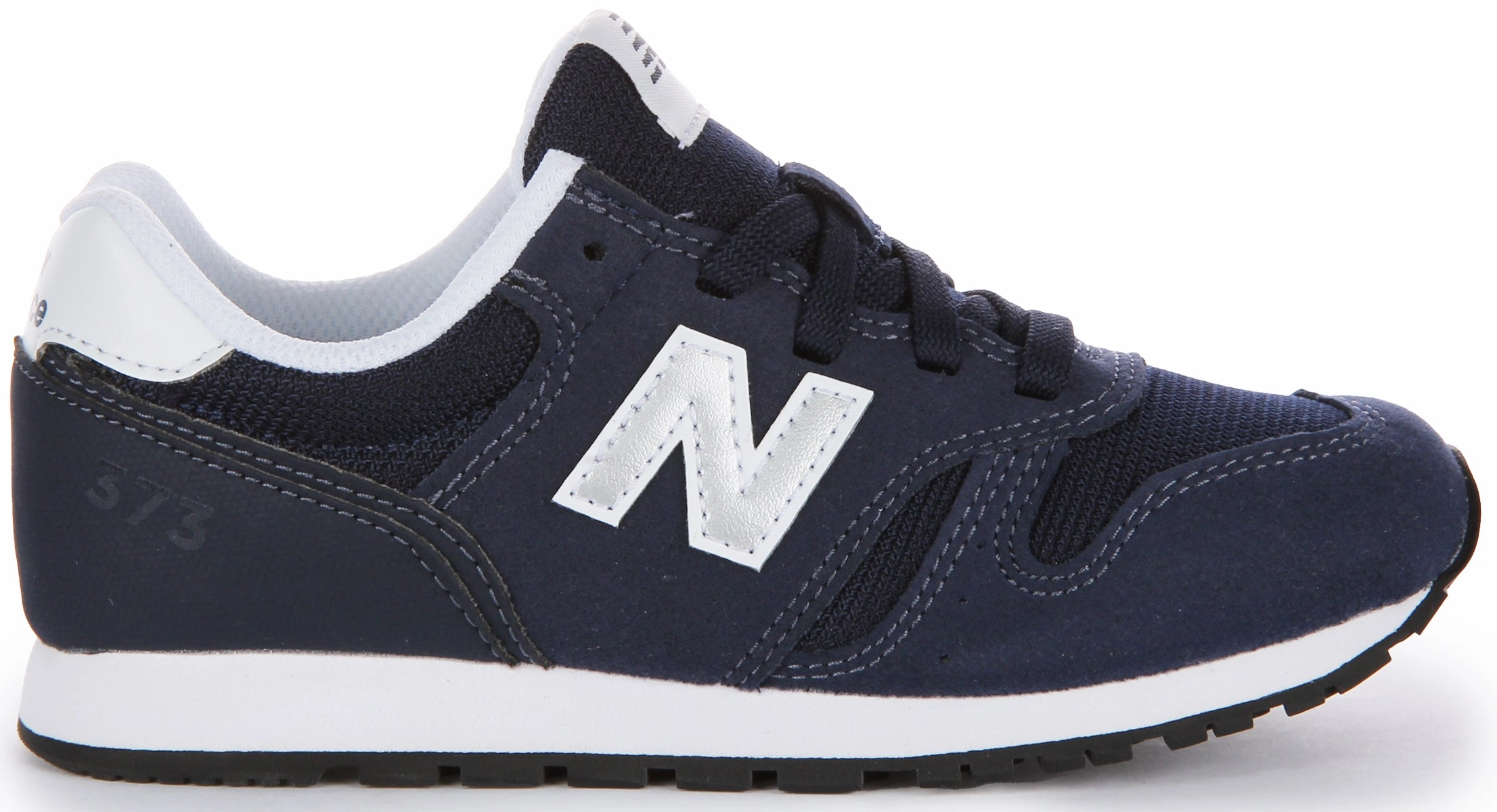 New Balance YC 373 KN2 In Navy White For Kids Shoes New Balance