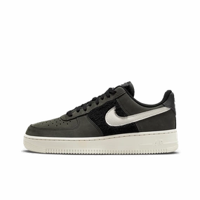 Nike Air Force 1 Faux Fur Black Light Bone (Women's)