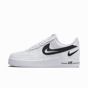 Nike Air Force 1 Low '07 FM Cut Out Swoosh White Black