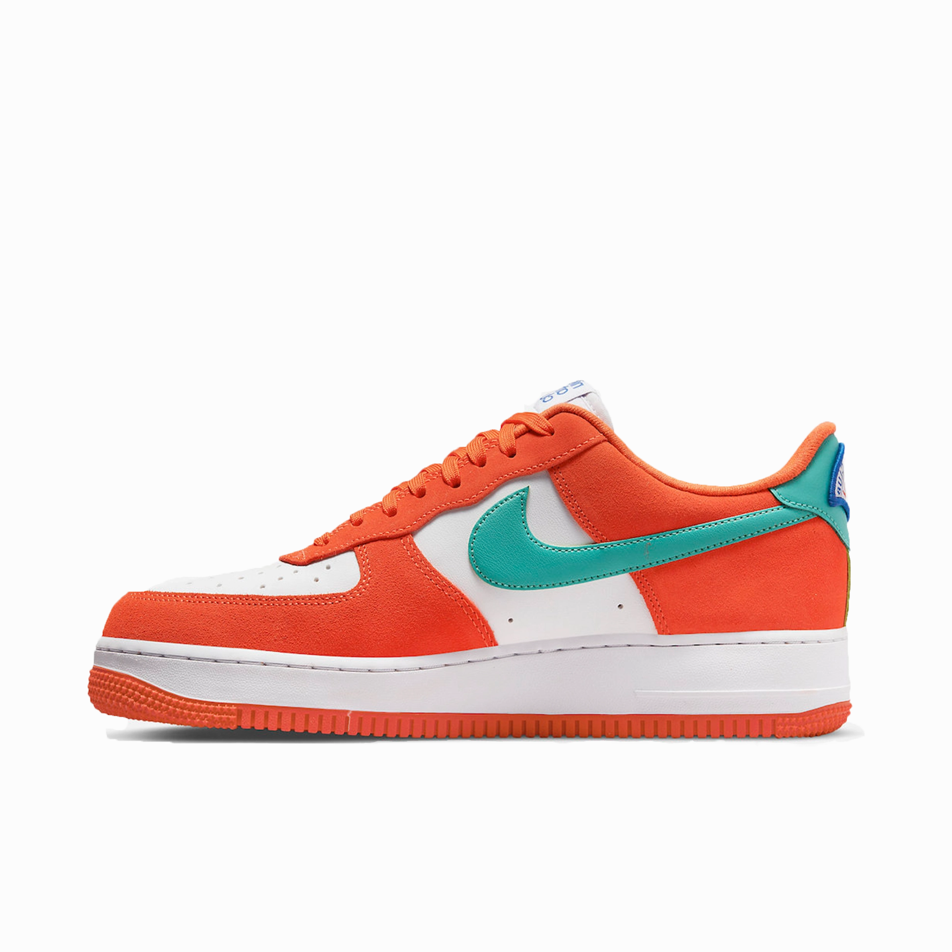 Nike Air Force 1 Low Athletic Club White Orange