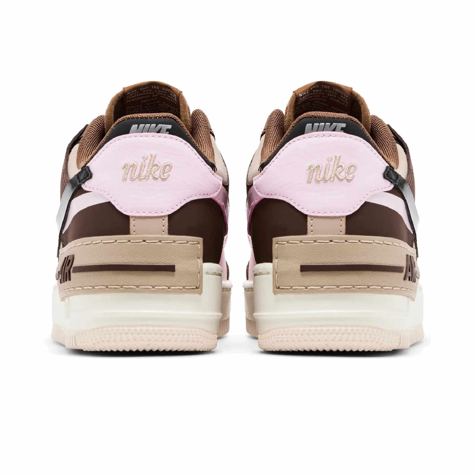 Nike Air Force 1 Low Shadow Light British Tan Pink Foam (Women's)