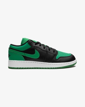 NIKE AIR JORDAN1 LOW GS LUCKY GREEN BLACK (NEW) (NEW)