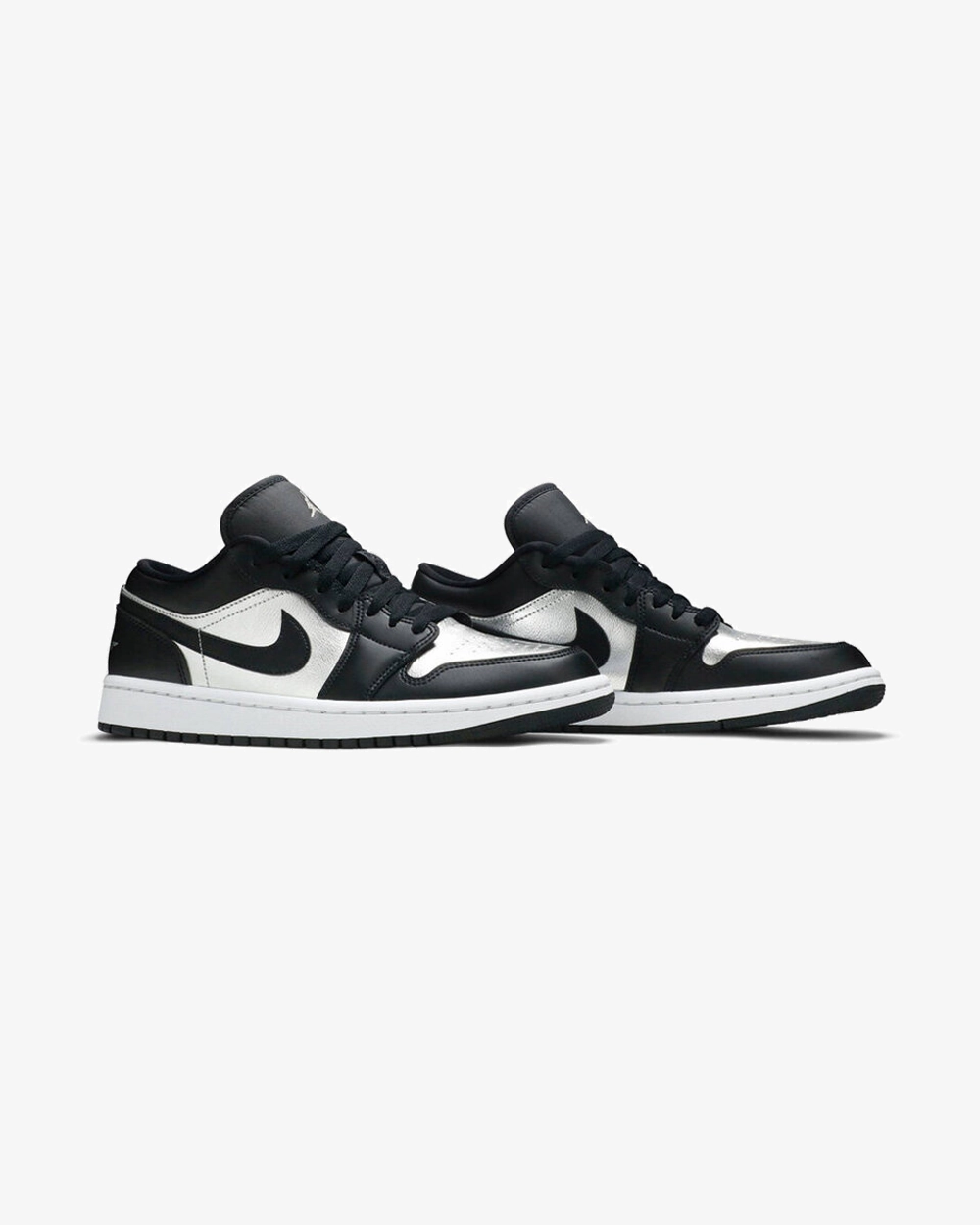 NIKE AIR JORDAN1 LOW WMNS SILVER TOE (NEW)