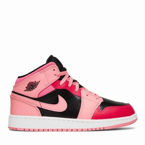 NIKE AIR JORDAN1 MID CORAL CHALK GS (NEW) -