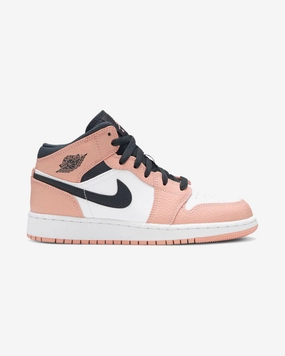 NIKE AIR JORDAN1 PINK QUARTZ MID GS