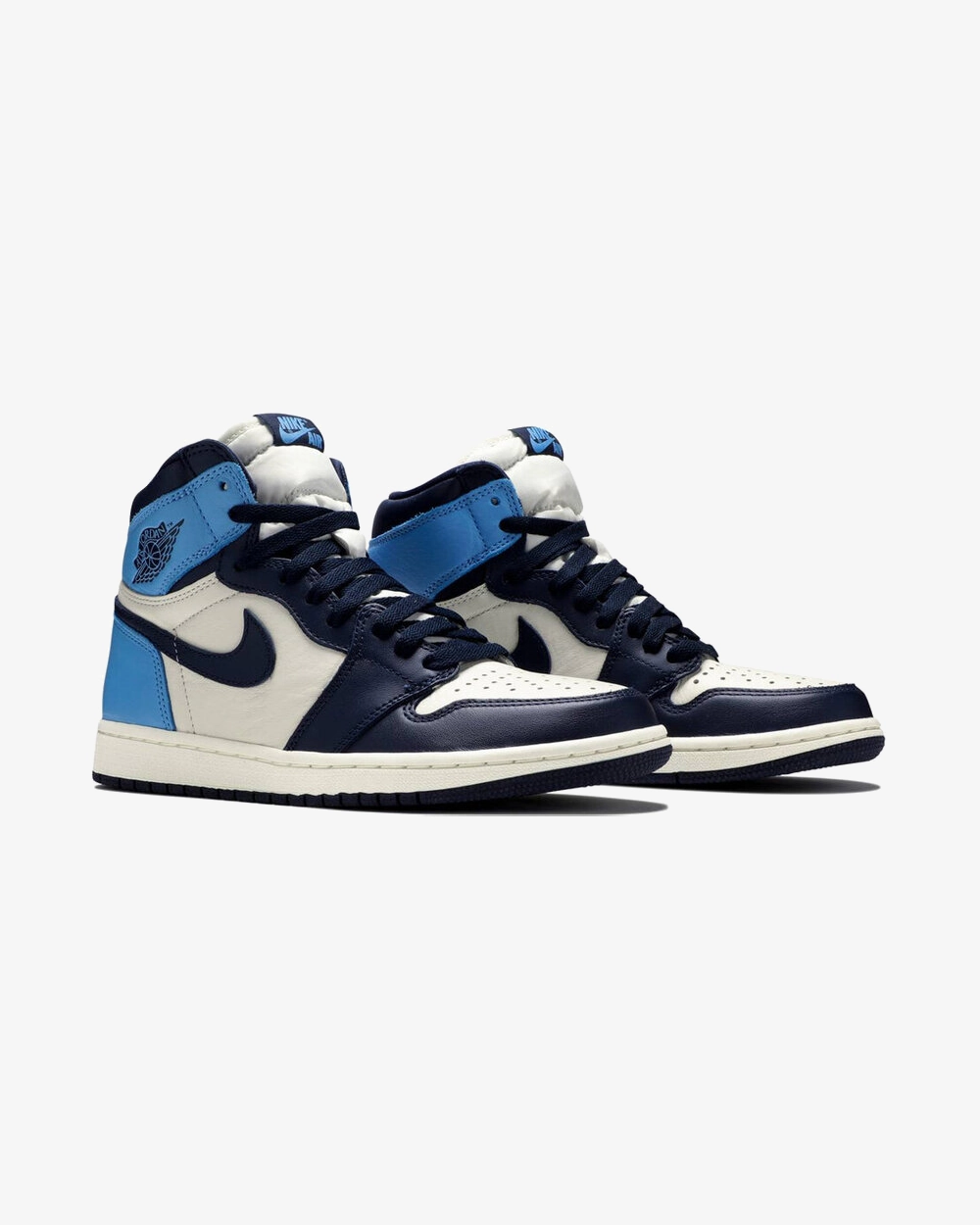 NIKE AIR JORDAN1 RETRO HIGH OBSIDIAN UNC BLUE