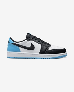 NIKE AIR JORDAN1 RETRO LOW OG BLACK DARK POWDER BLUE