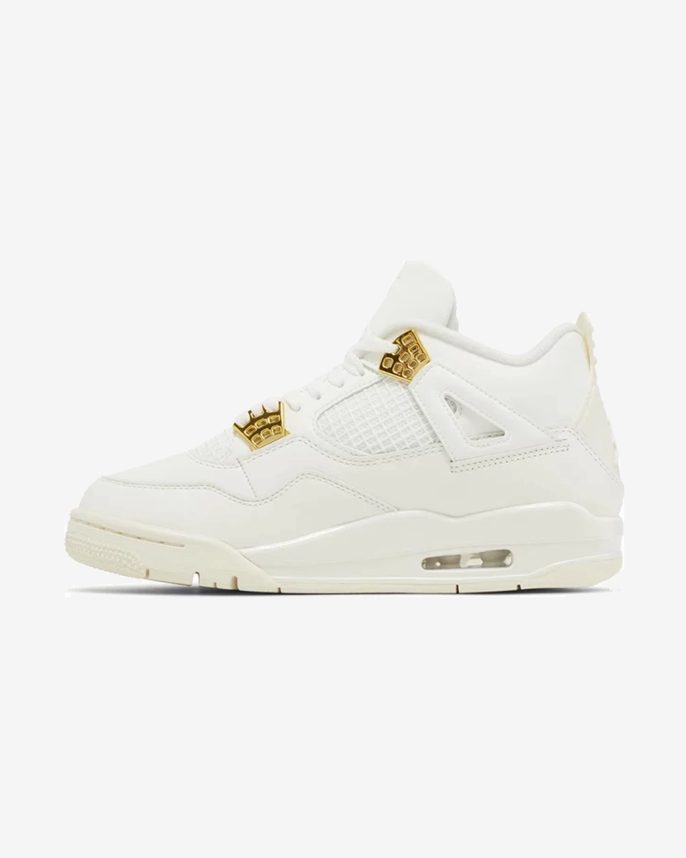 NIKE AIR JORDAN4 METALLIC GOLD WMNS