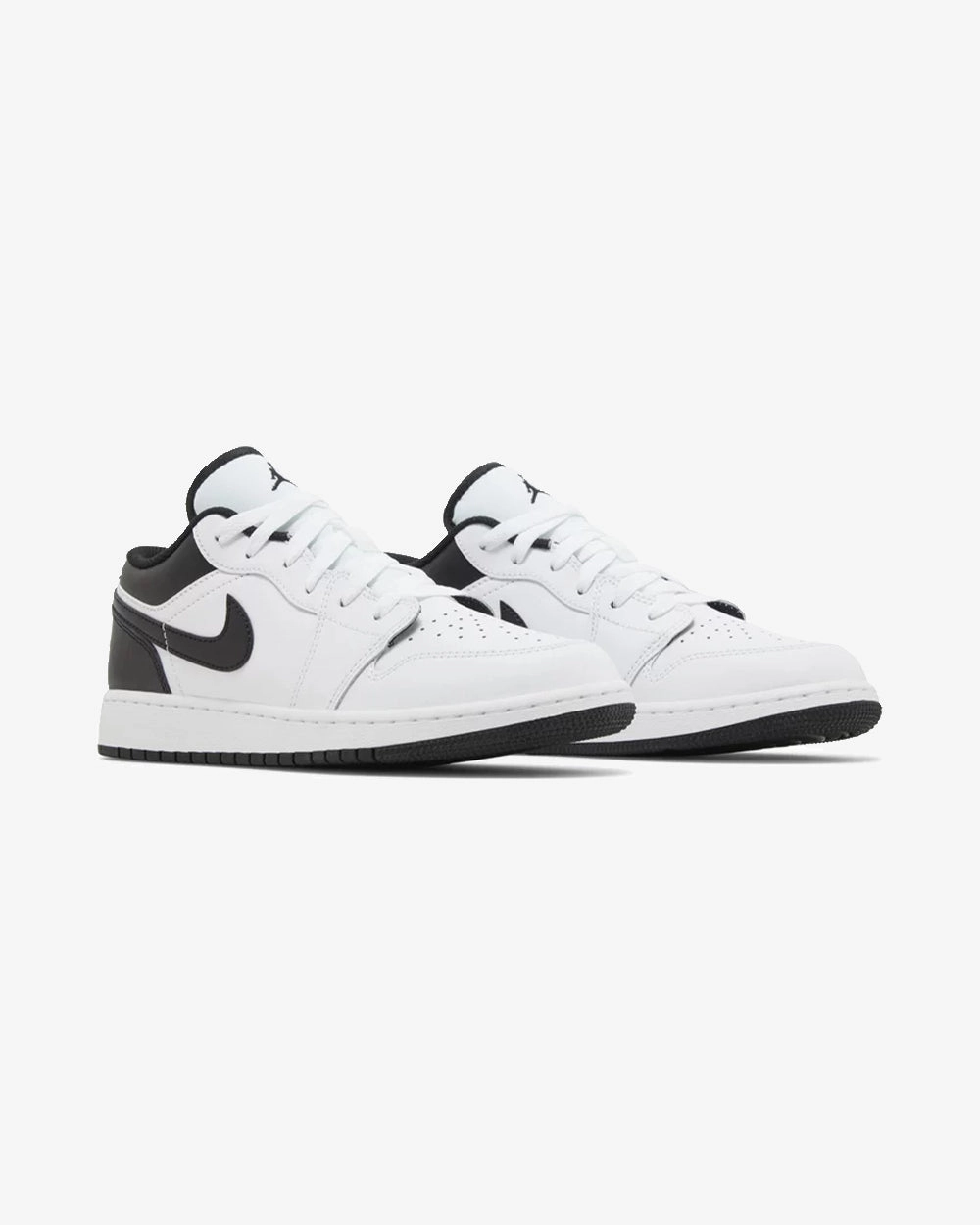 NIKE AIR JORDAN 1 LOW 2023 GS WHITE BLACK (NEW)