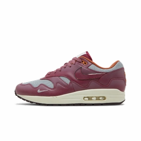 Nike Air Max 1 Patta Waves Rush Maroon (with Bracelet)