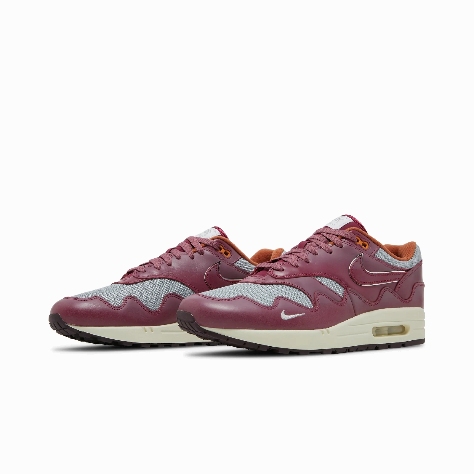 Nike Air Max 1 Patta Waves Rush Maroon (with Bracelet)