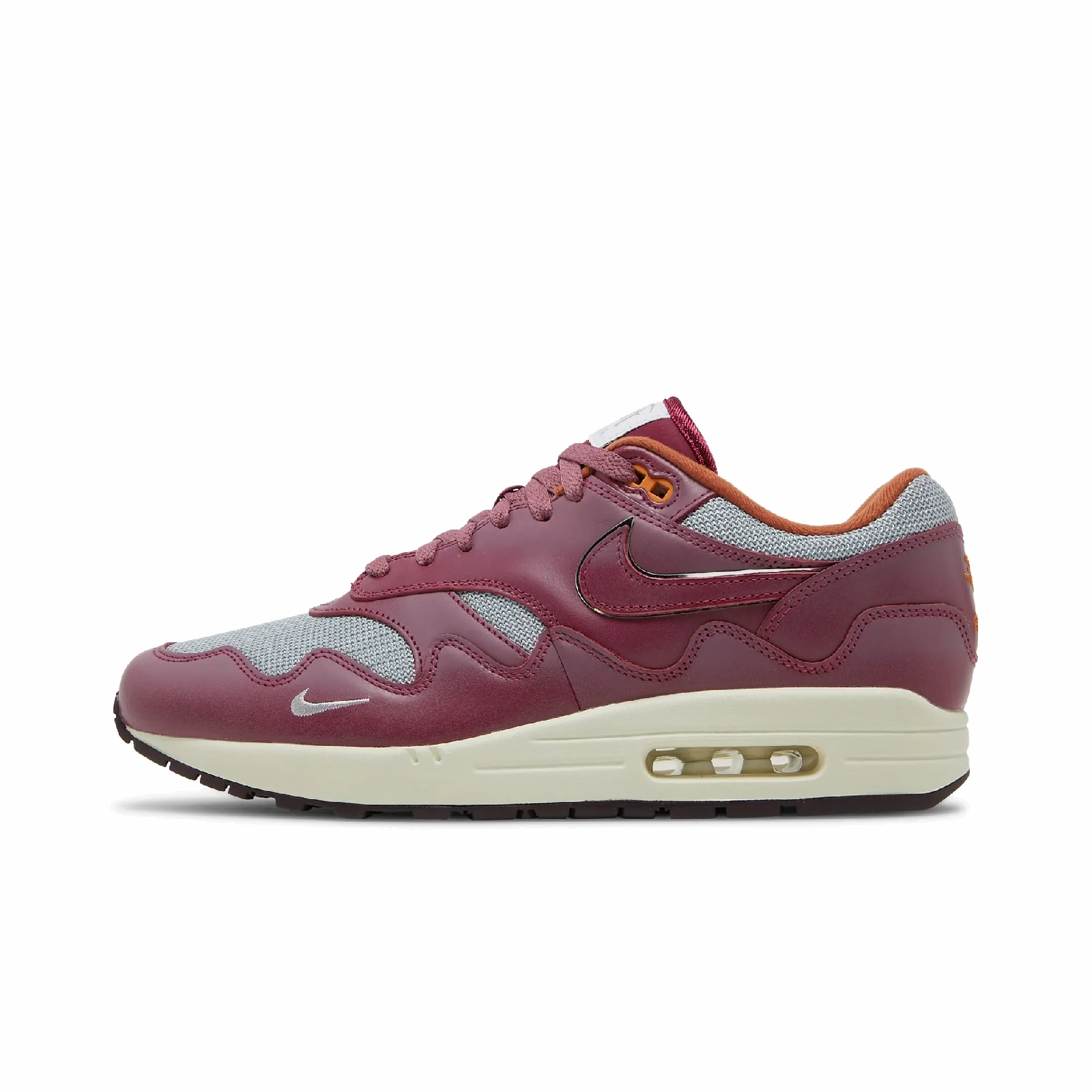 Nike Air Max 1 Patta Waves Rush Maroon (with Bracelet)