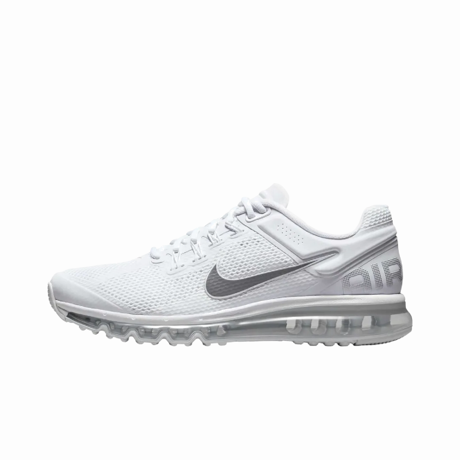 Nike Air Max 2013 White Metallic Slver