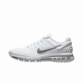 Nike Air Max 2013 White Metallic Slver