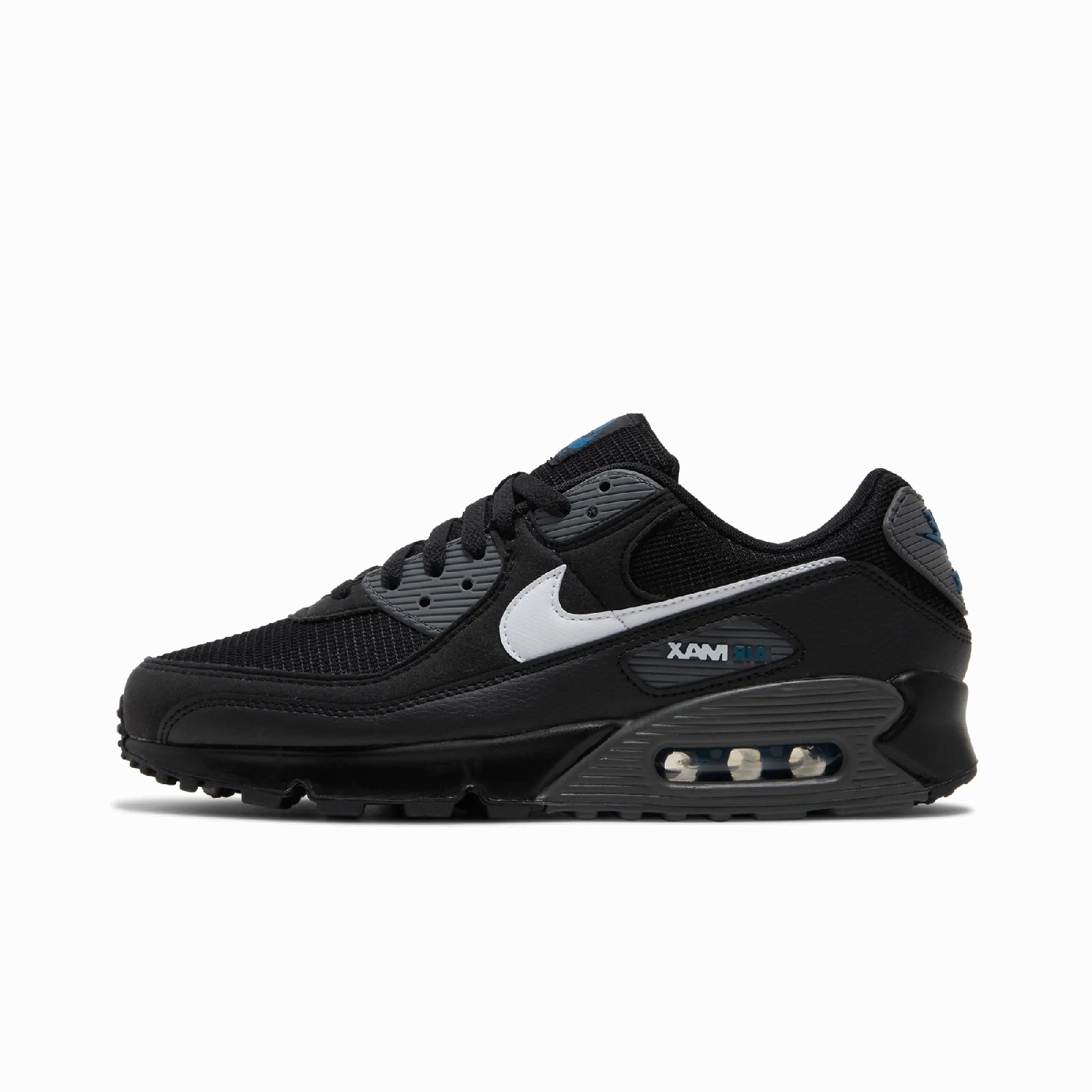 Nike Air Max 90 Black Marina Iron Grey White