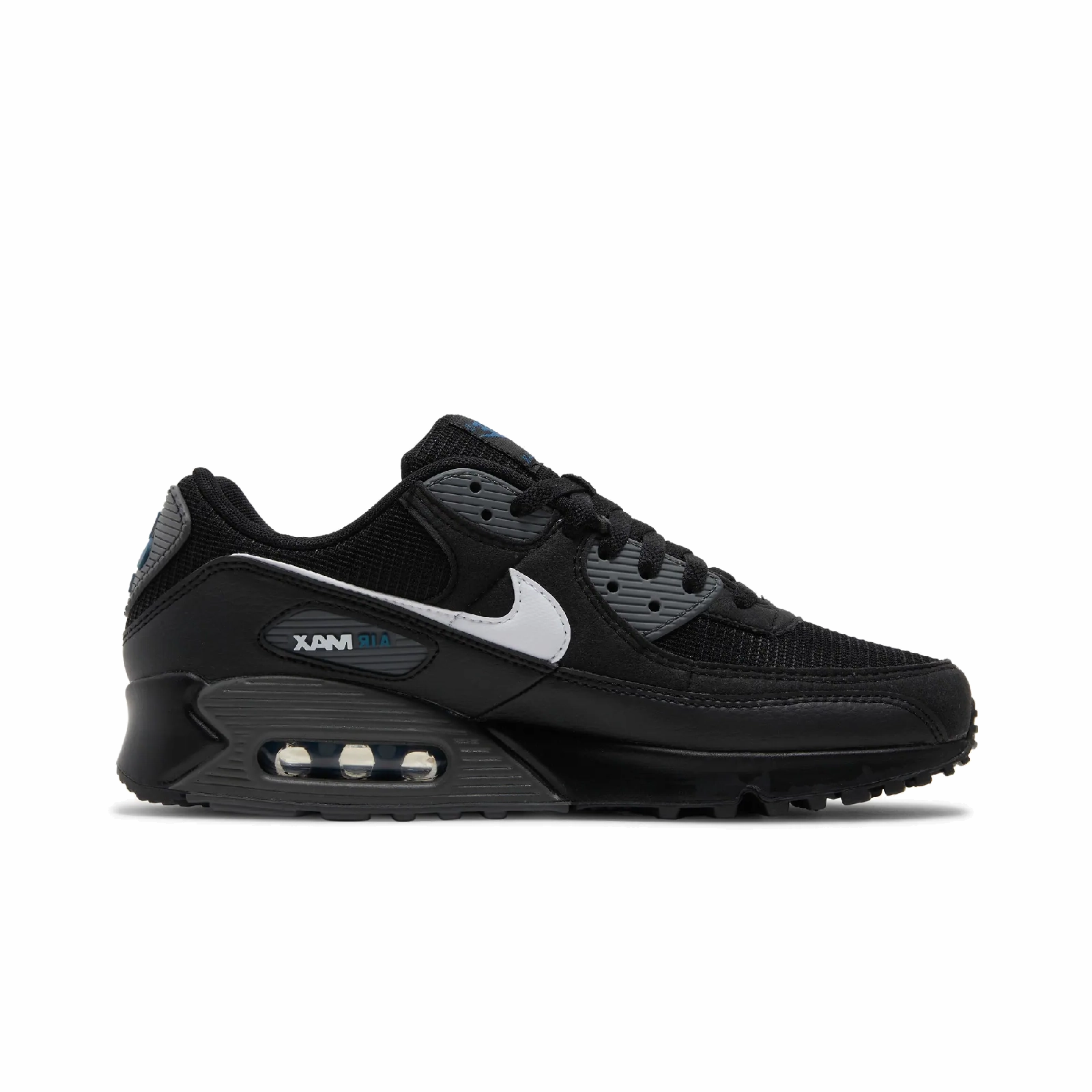 Nike Air Max 90 Black Marina Iron Grey White