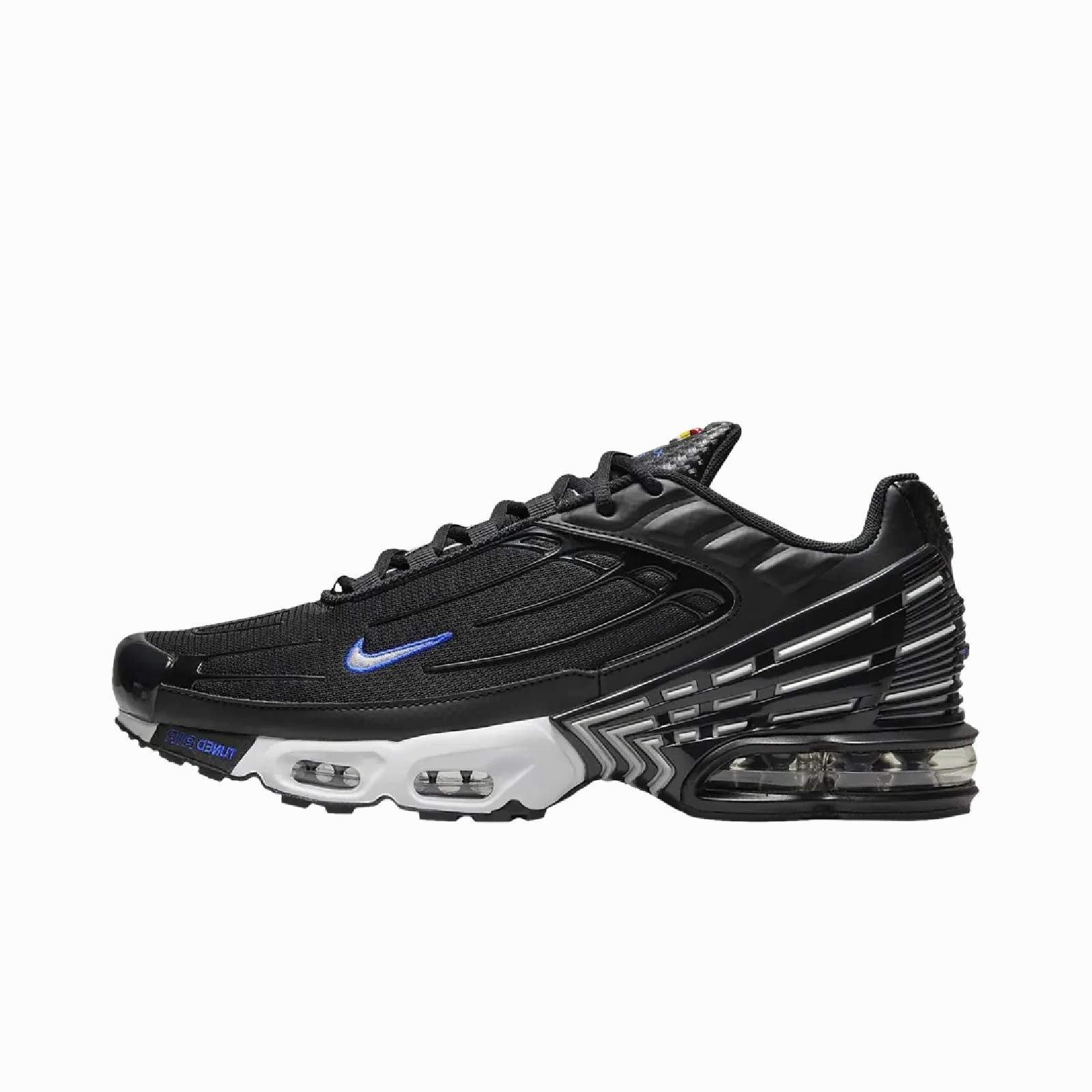 Nike Air Max Plus 3 Black Blue Metallic Silver