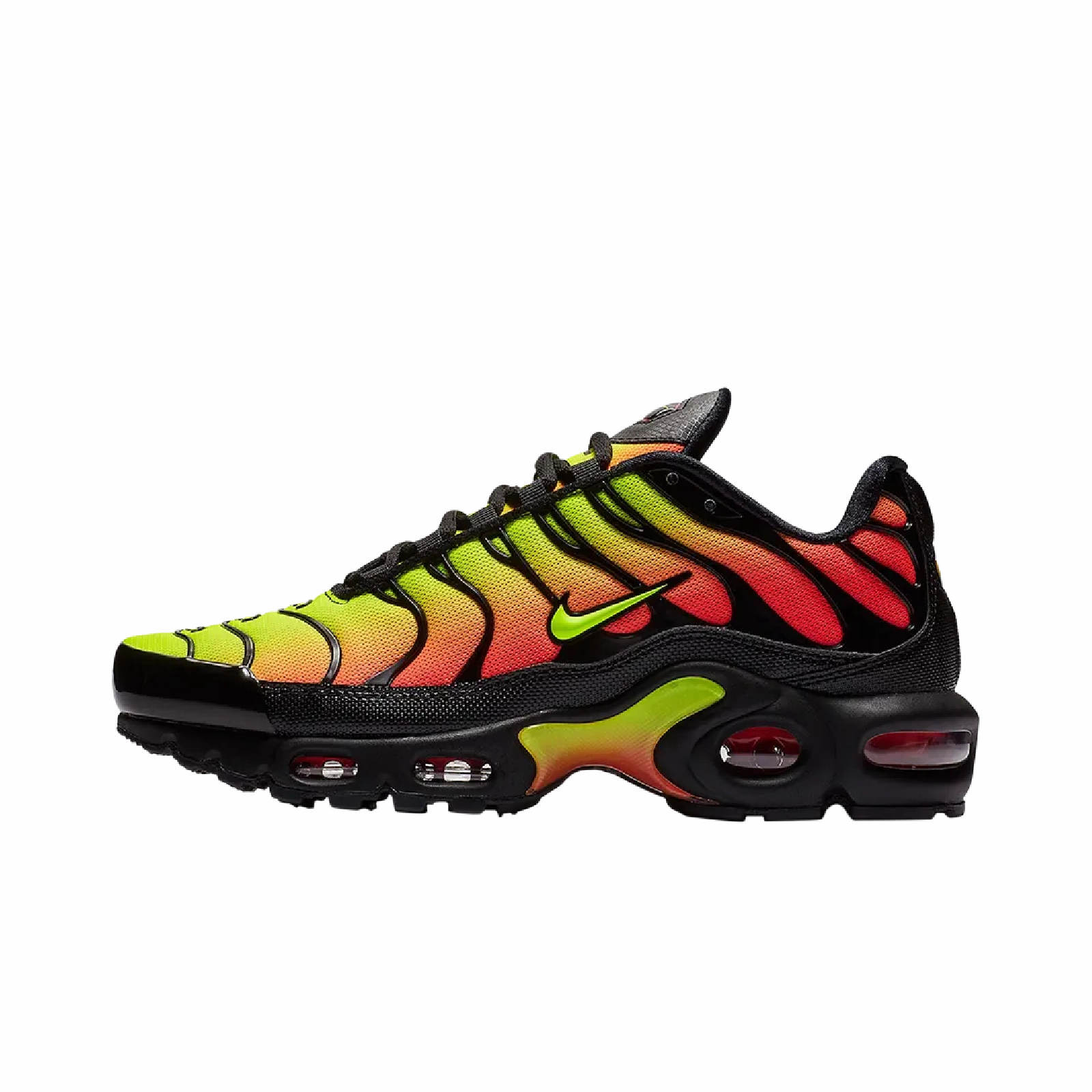 Nike Air Max Plus Black Volt Solar Red (Women's)