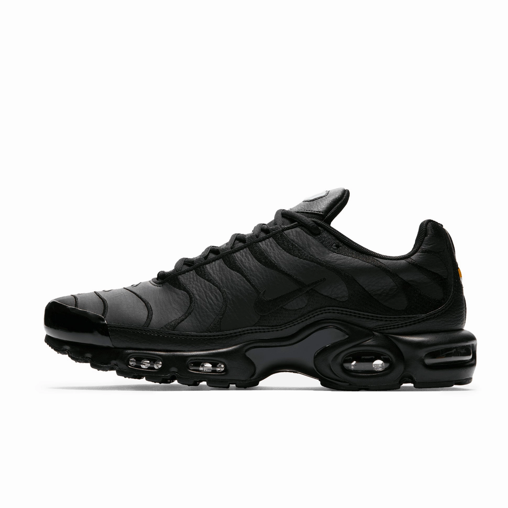 Nike Air Max Plus Triple Black Leather