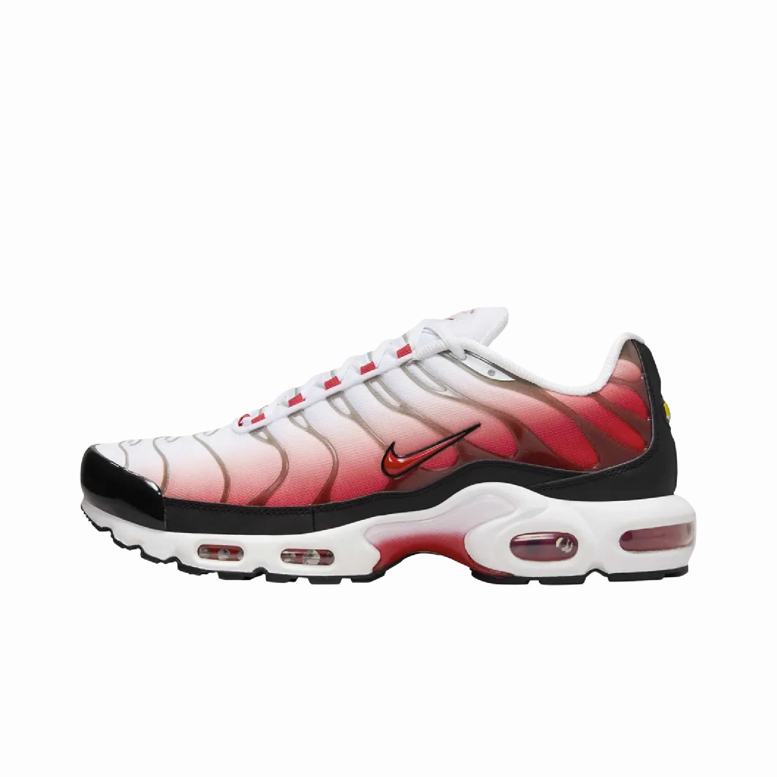 Nike Air Max Plus White Black University Red