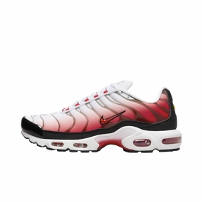 Nike Air Max Plus White Black University Red