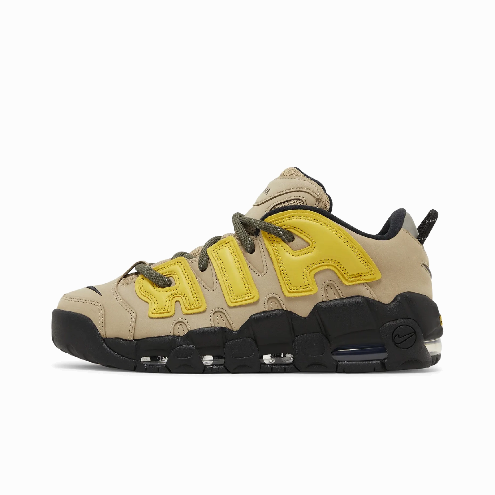 Nike Air More Uptempo Low AMBUSH Vivid Sulfur Limestone
