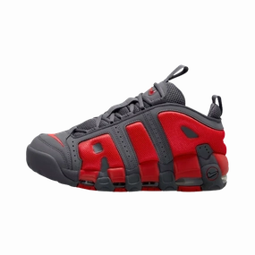 Nike Air More Uptempo Low Dark Grey Light Crimson