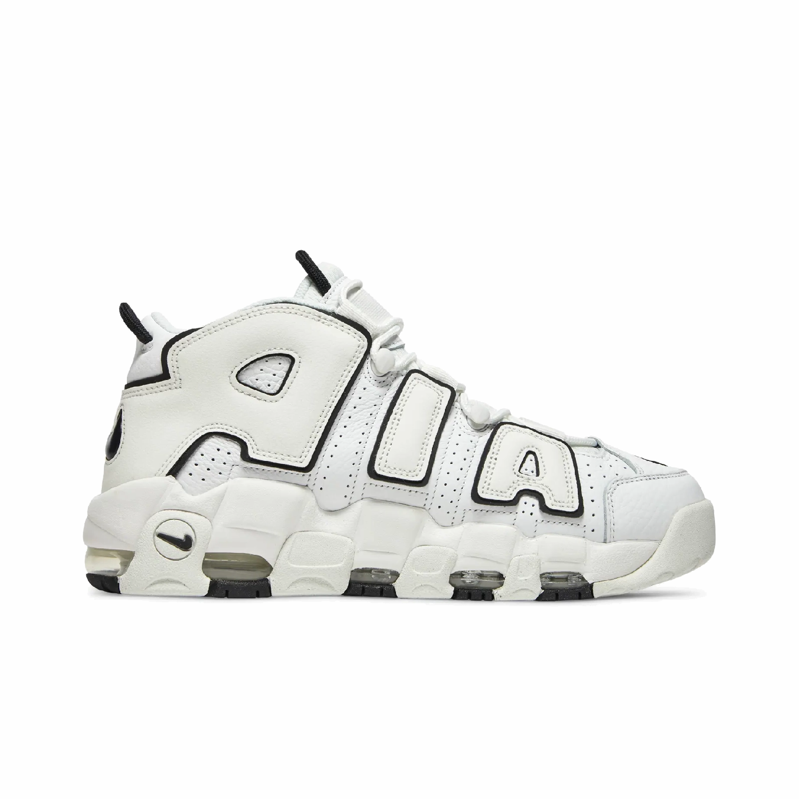 Nike Air More Uptempo Summit White Black Sail (Women's)