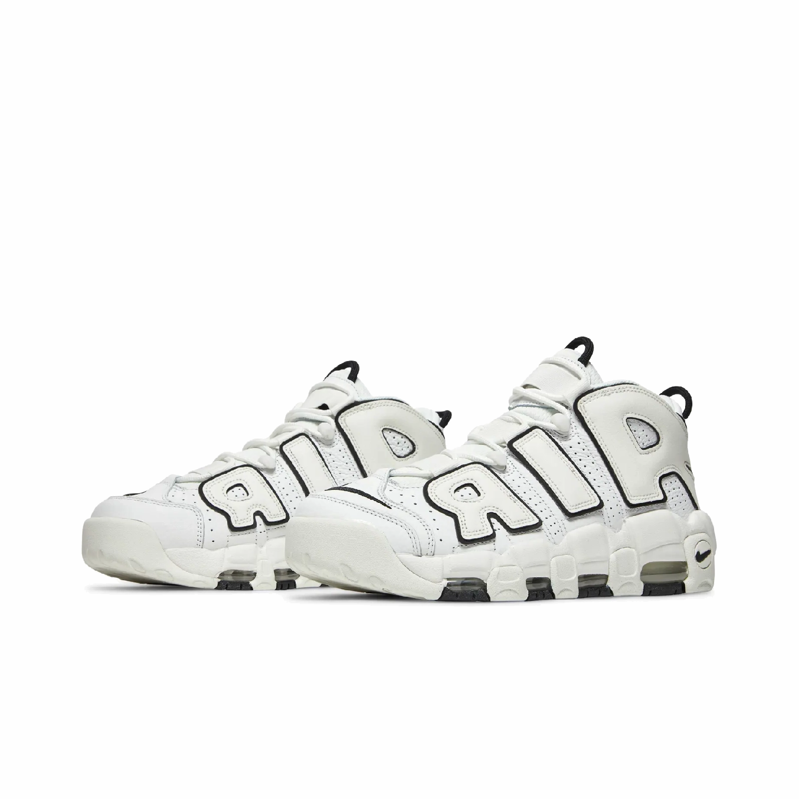 Nike Air More Uptempo Summit White Black Sail (Women's)