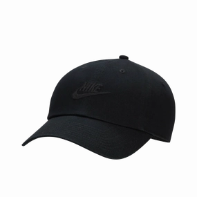Nike Club Unstructured Futura Wash Cap Black/Black