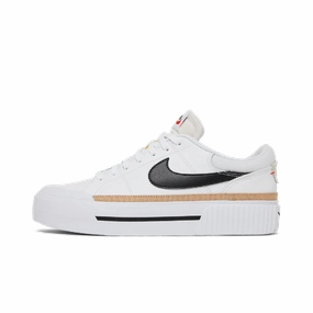 Nike Court Legacy Lift White Black (Women's)