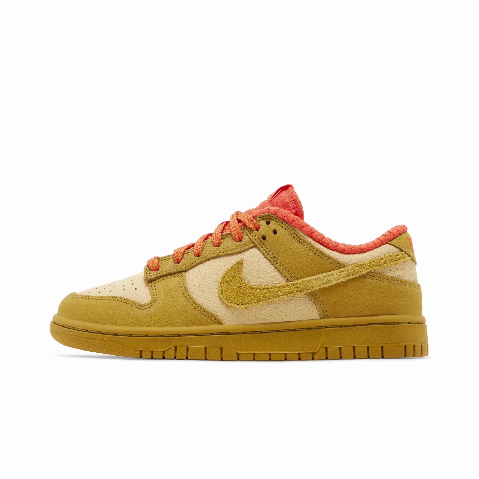 Nike Dunk Low Bronzine Sesame Picante Red (Women's)