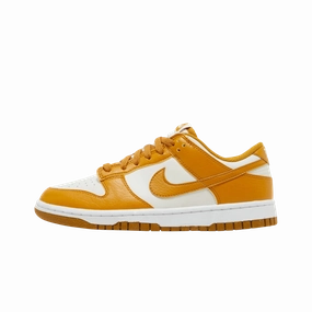 Nike Dunk Low Next Nature Phantom Gold Suede (Women's)