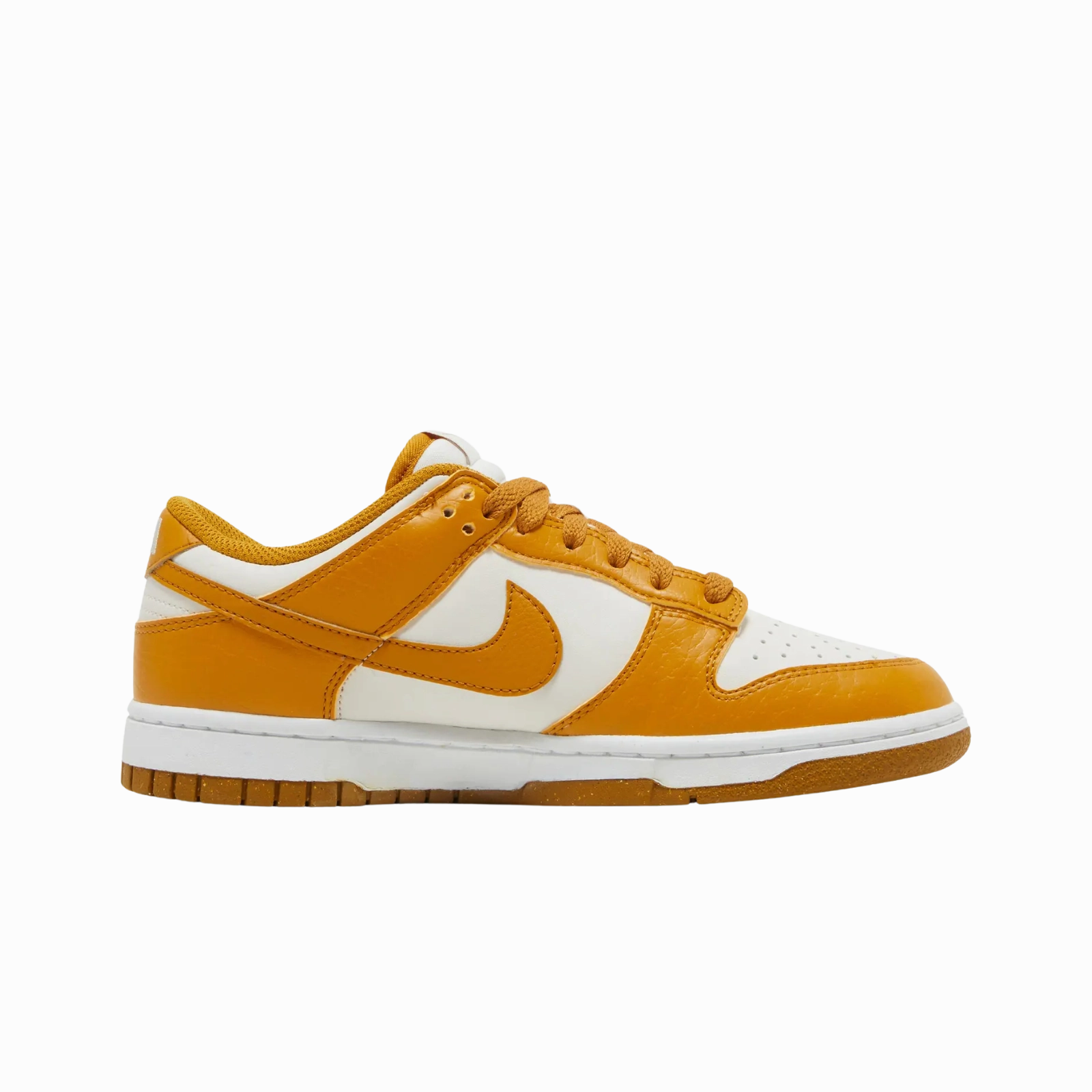 Nike Dunk Low Next Nature Phantom Gold Suede (Women's)