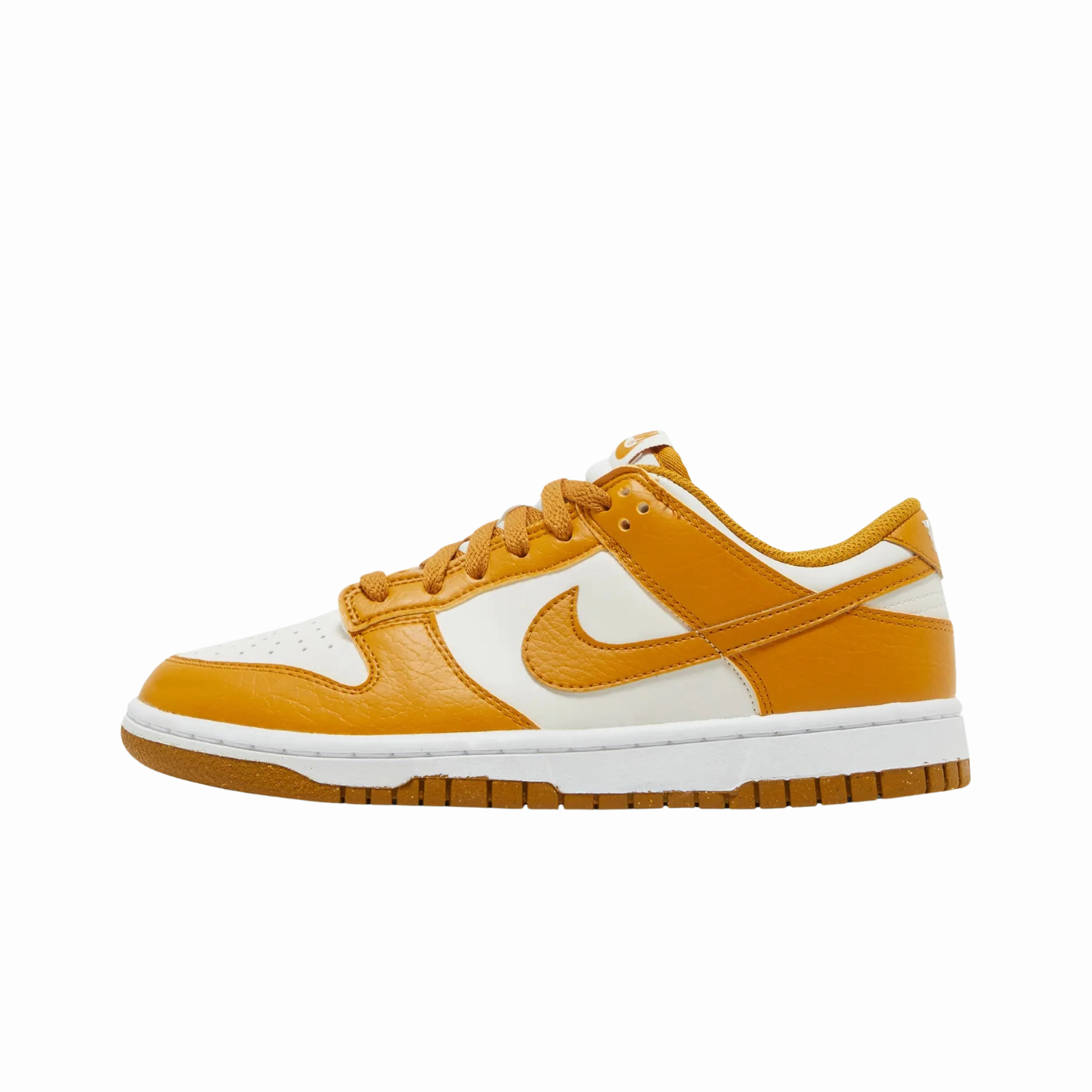 Nike Dunk Low Next Nature Phantom Gold Suede (Women's)