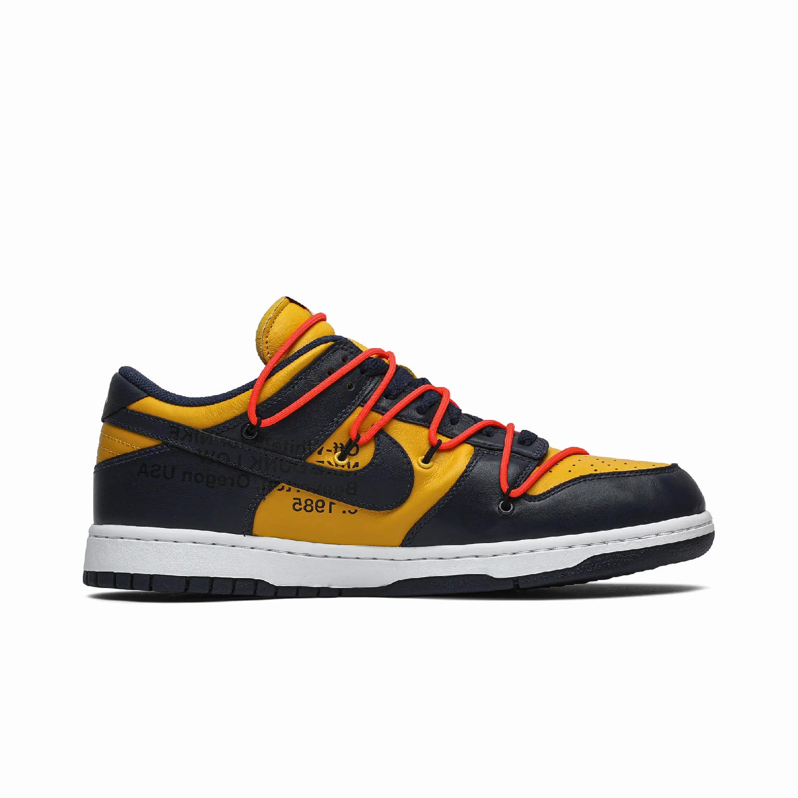 Nike Dunk Low Off-White University Gold