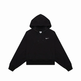 Nike NSW Jersey Oversized Pullover Hoodie Black