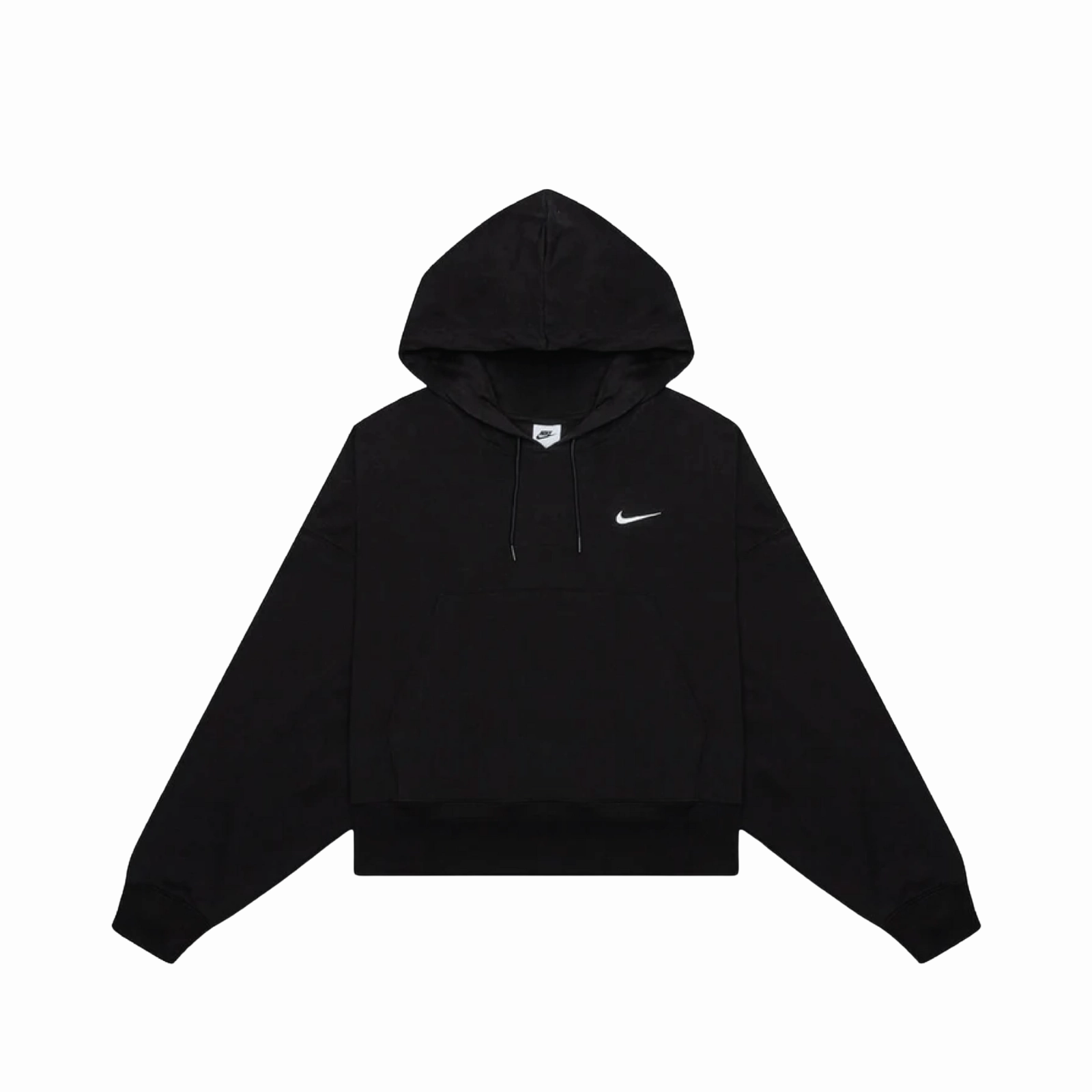 Nike NSW Jersey Oversized Pullover Hoodie Black