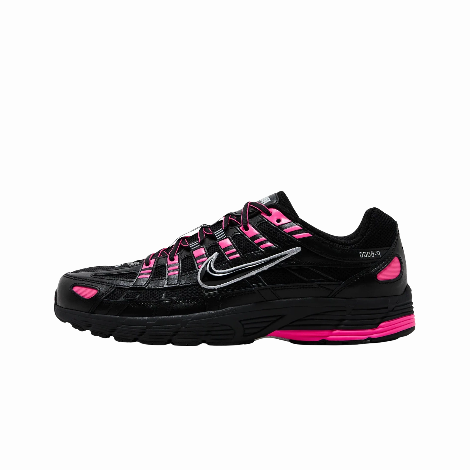 Nike P-6000 Pink Blast Metallic Silver Black
