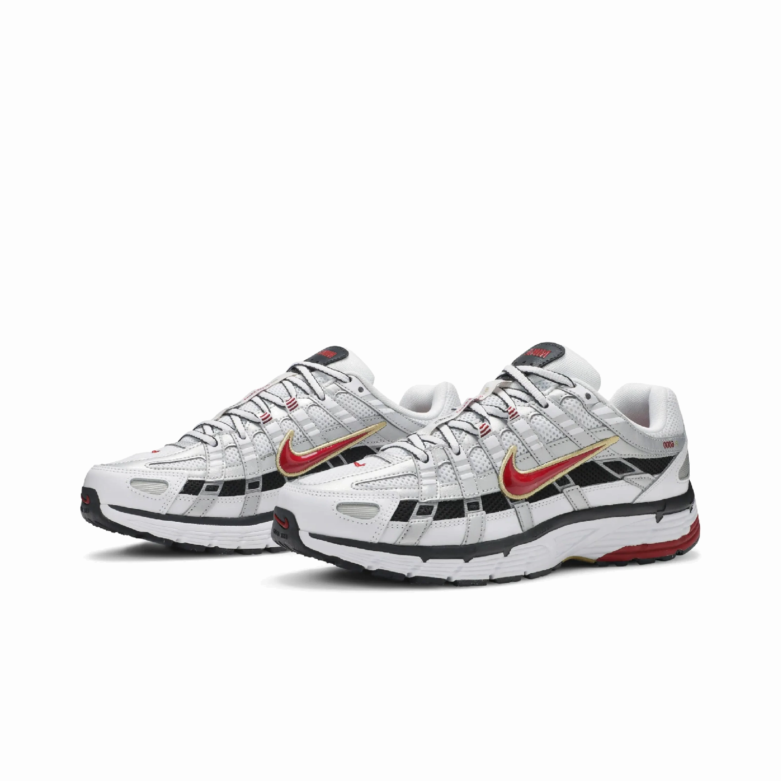 Nike P-6000 White Gold Red (Women's)