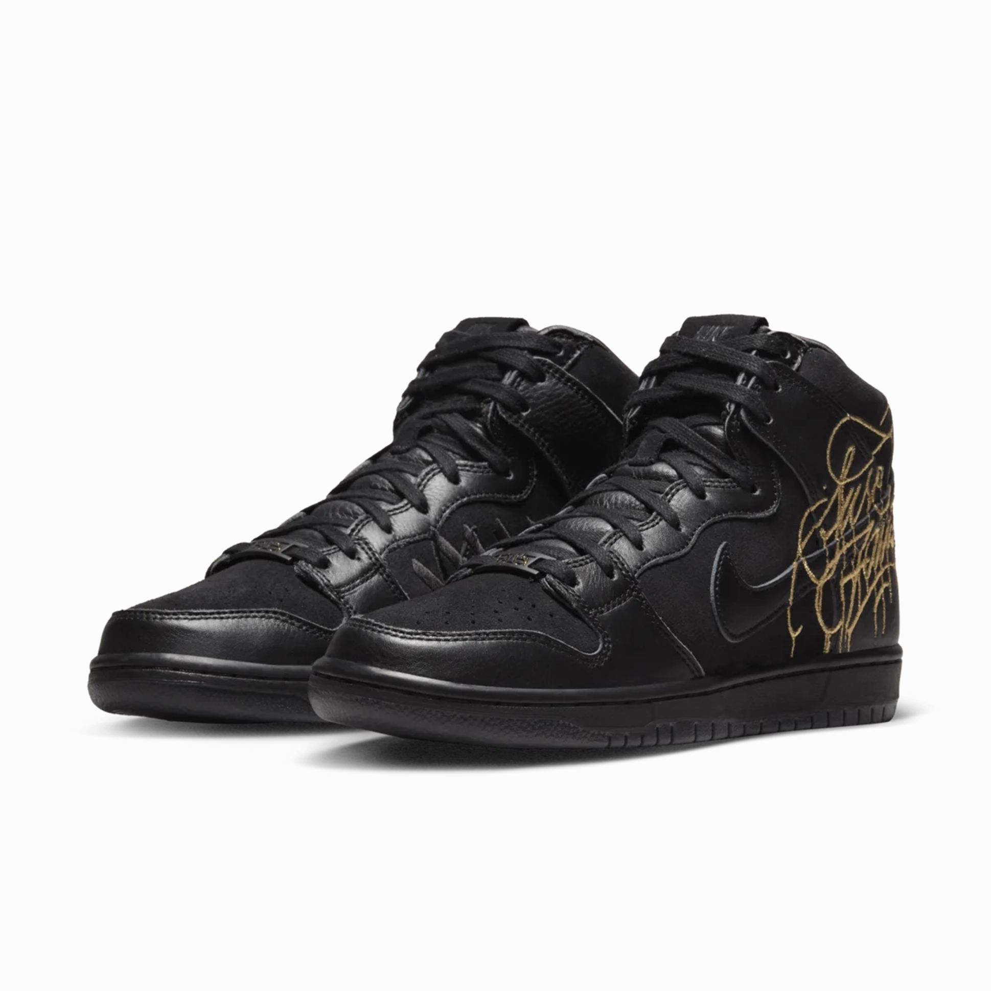 Nike SB Dunk High FAUST Black Gold